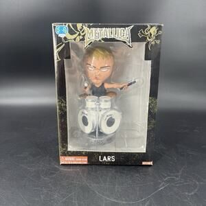 Metallica Lars Ulrich Bobble Head Figure 2003 SEG James Hetfield RARE HTF Sealed